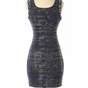NWT City Studio Dark Blue Sleeveless Dress Size 3